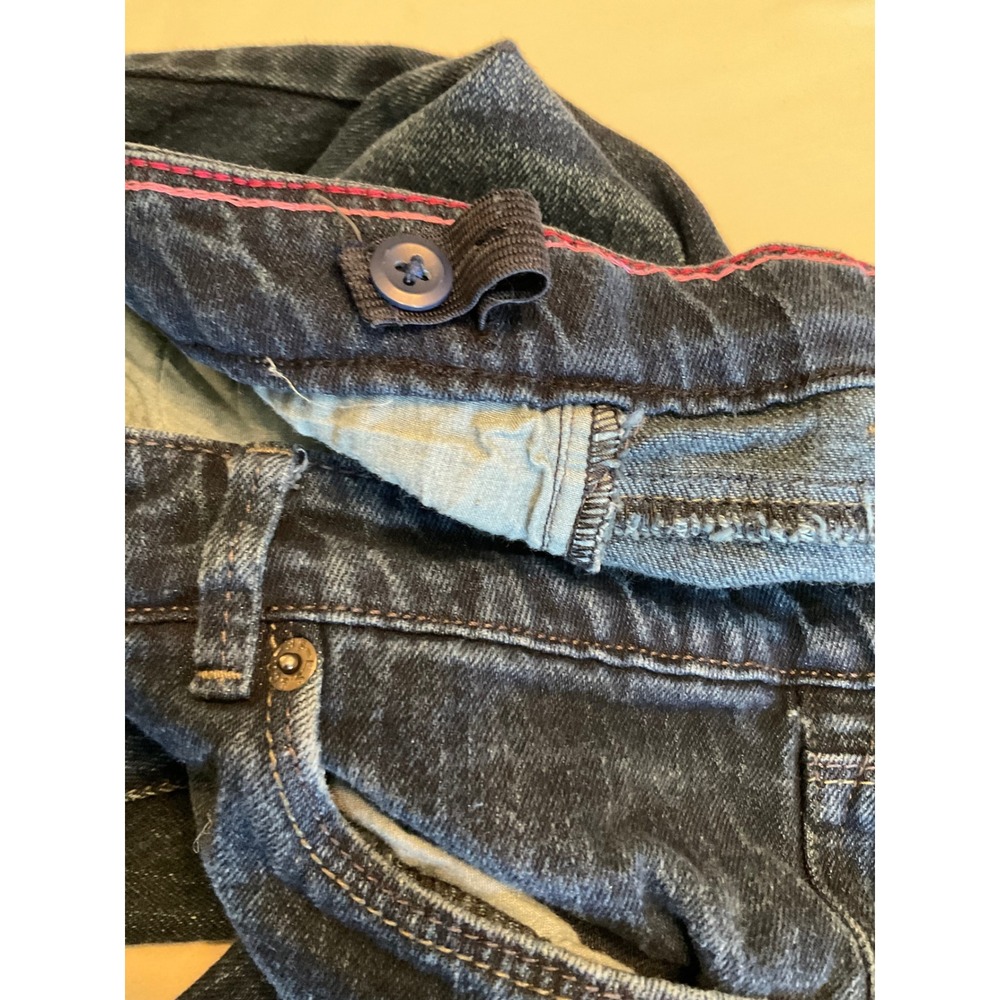 Levis Jeans Slim Straight Medium Wash Plus Size 18 1/2 Blue Denim Pants 1265-830 - Picture 10 of 13